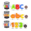 26pcs Magnetic Letter Numbers Alphabet Fridge Magnets Colorful ABC 123 Educational Kids Learning Spelling Counting Education Toy 2