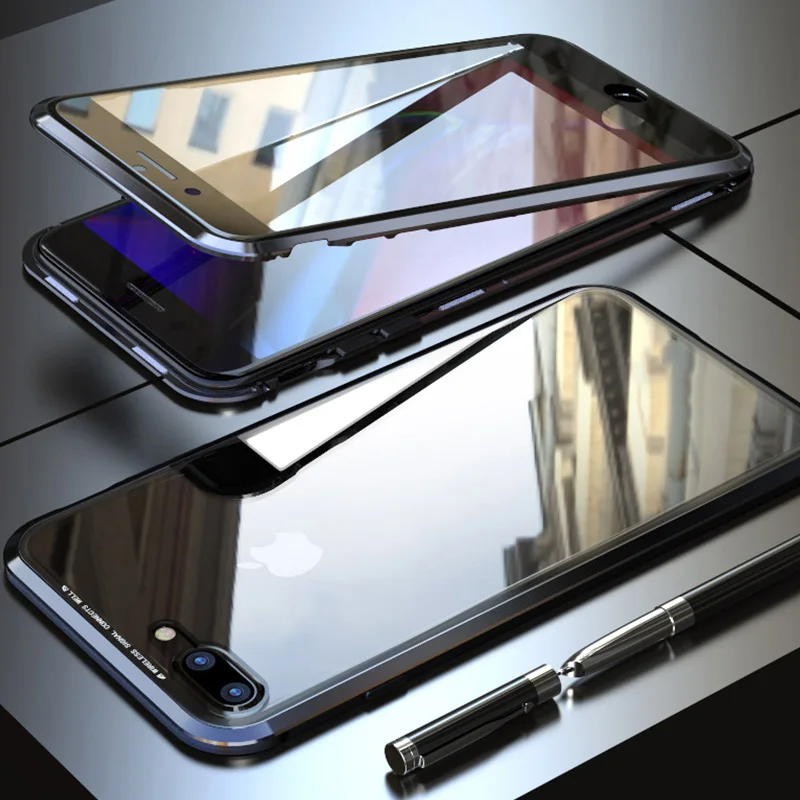Luphie полный корпус чехол для телефона для iPhone 11 Pro Max чехол 360 магнит чехол s для iPhone 11 Pro Max чехол s металлический чехол Bumber