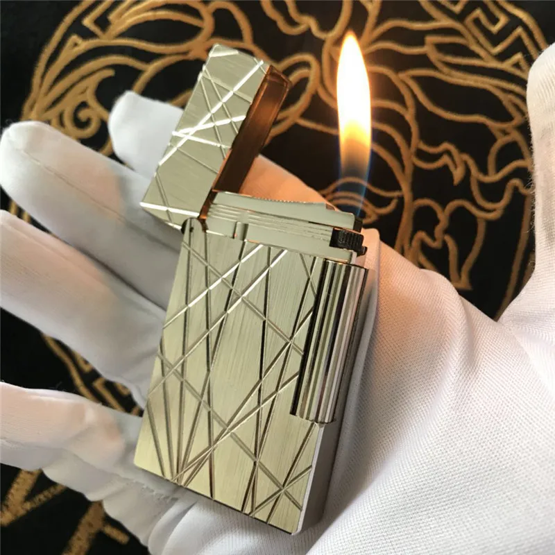Металлический нож, зажигалки, сигареты, газовая зажигалка, высокое качество, сигара для курения, многоразовый фонарь, зажигалка encendedor isqueiro