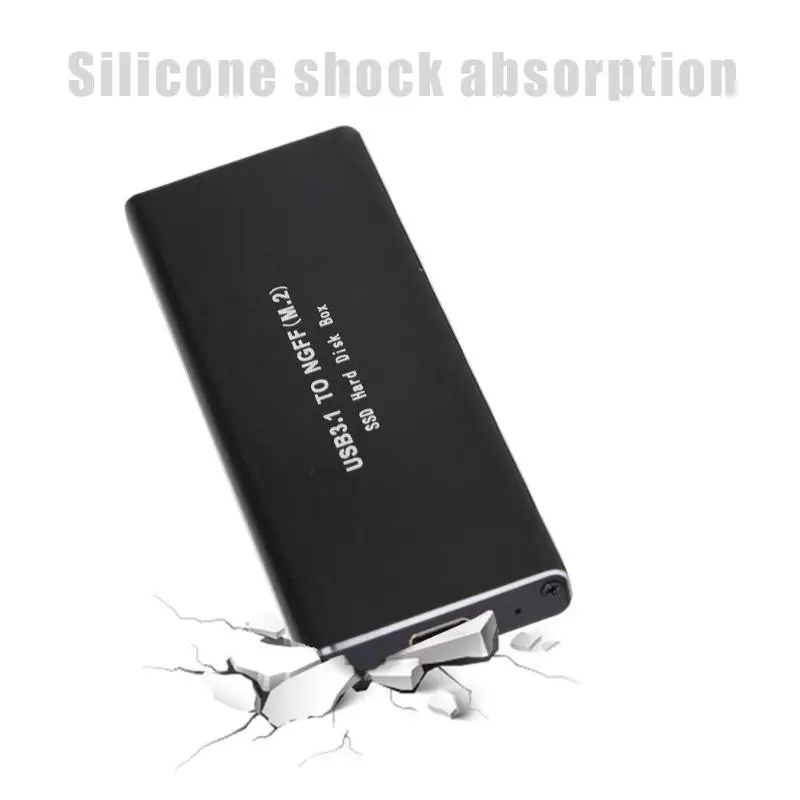TYPE-C твердотельный жесткий диск USB3.0 к M.2 NGFF 8T SSD Чехол Поддержка 8T 6 ГБ/сек. высокая скорость твердотельного диска жесткий диск чехол для ноутбука ПК