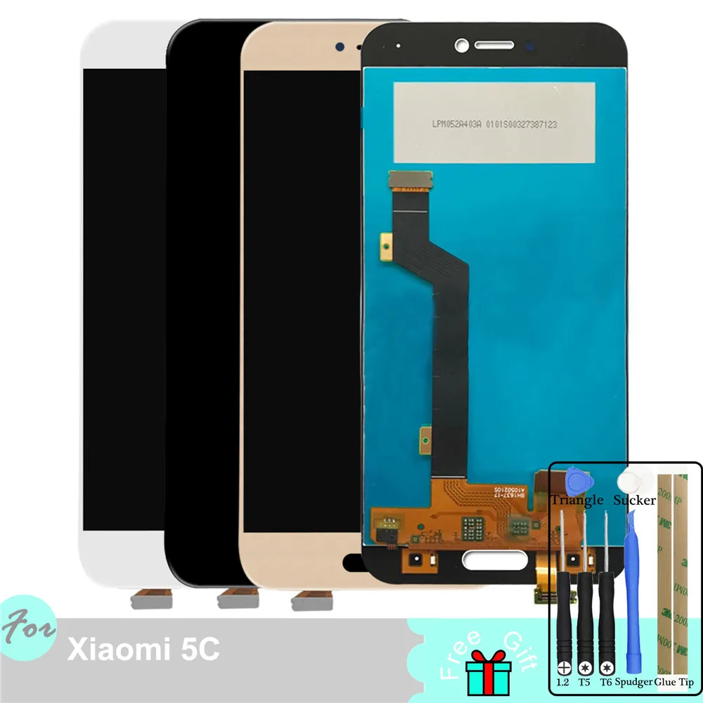 

mi 5c LCD Displays For XIAOMI MI 5C Touch Screen Digitizer Assembly Replacement