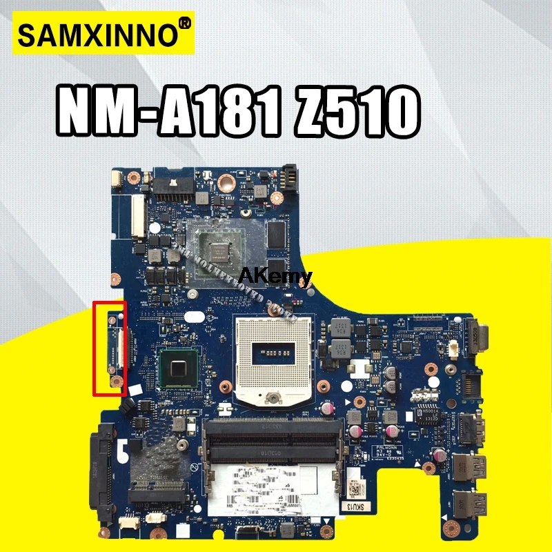 

High quality 90004874 FOR Lenovo Ideapad Z510 Laptop Motherboard AILZA NM-A181 HM86 PGA947 DDR3 GT740M 2GB 100% Fully Tested