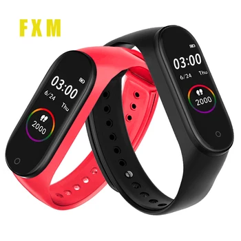 

Smart Wristband Smart Activity Tracker M4 Smart Bracelet Smart Band 4 Heart Rate Fitness Tracker Smart Watch for Men Women