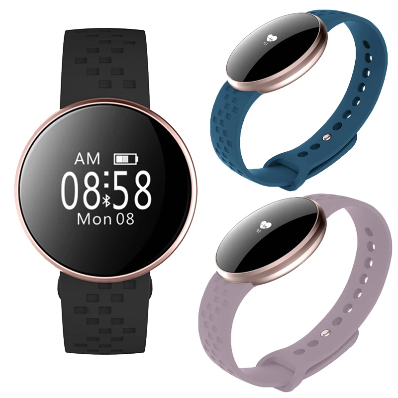 

B16 Smart Wristband Heart Rate Monitor Remote Bluetooth Health Sleep Bracelet Fitness Reminder Smart Watch