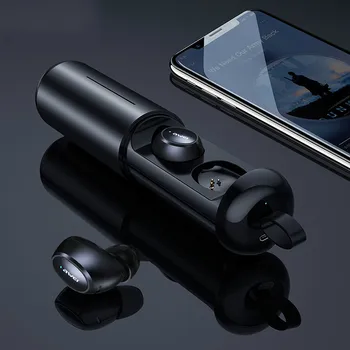 

TWS T5 5.0 Bluetooth Earphone Headphone Stereo True Wireless Earbuds Handsfree Gaming Headset For iPhone Samsung With Mic