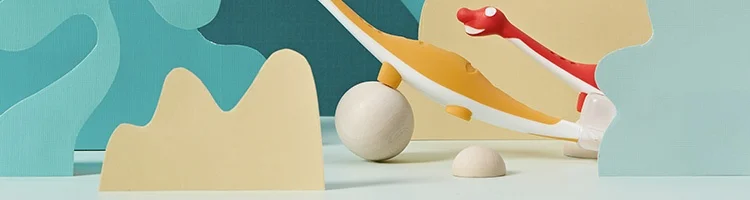 5 шт в упаковке Xiaomi Детские зубные щетки милый в форме динозавра для маленьких мальчиков и девочек Детские зубные щётки для уход за зубами гигиена полости рта мягкая зубная щетка