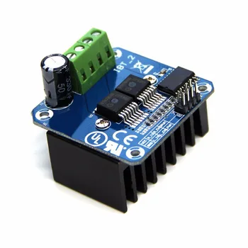 

Double BTS7960 Stepper Motor Driver DC 43A PWM Motor Stepper Driver All-H Bridge Drive Module Smart Car Motor Driver for Arduino