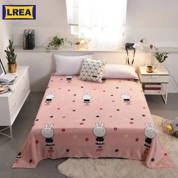 

LREA lovely rabbit coral fleece blanket плед for bedding or sofa travel be usd throw Autumn and the summer