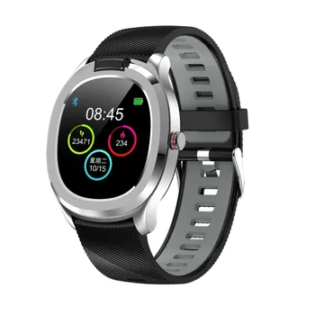

2020 T01 Smart Watch Body Temperature Measurement Touch Smart Bracelet Blood Pressure ECG Waterproof Motion Tracking