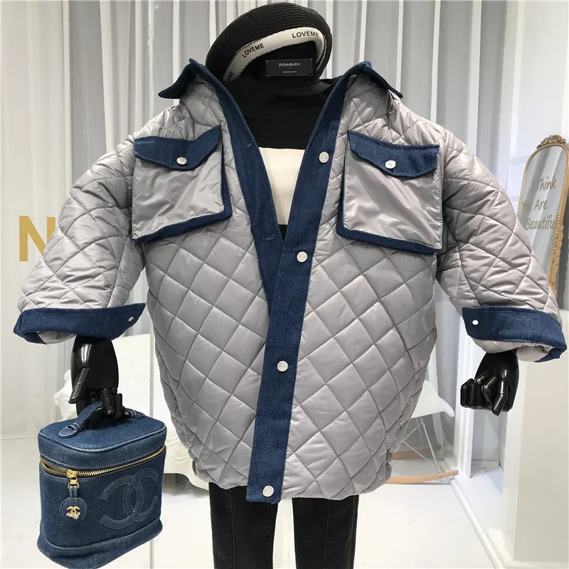 Модная новинка года; Abrigos Mujer Invierno; зимняя женская куртка; однобортный пиджак с вышивкой; женские зимние куртки и парки