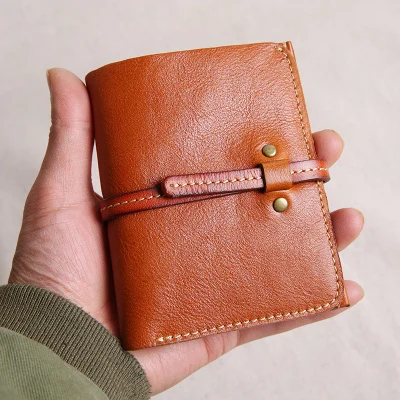 Brown Женские кошельки из натуральной кожи, мягкие короткие, двойные, для денег, для наличных, кошелек, простой, модный, Carteira, для девушек, для денег, карман, кошелек, держатель, Лидер продаж - Цвет: Brown