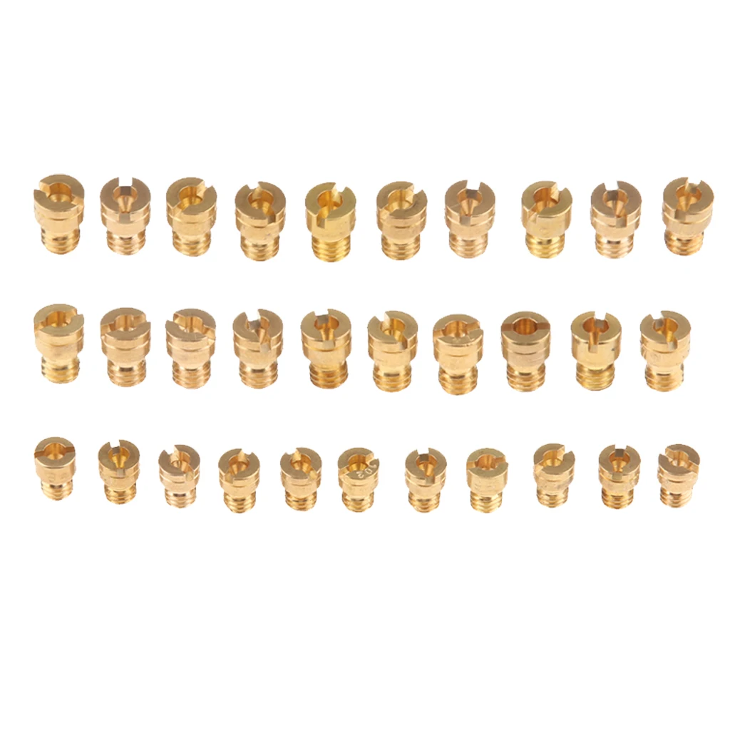 Main Round Fuel Jet 72 74 75 76 78 80 82 85 87 88 For Keihin CVK Carb