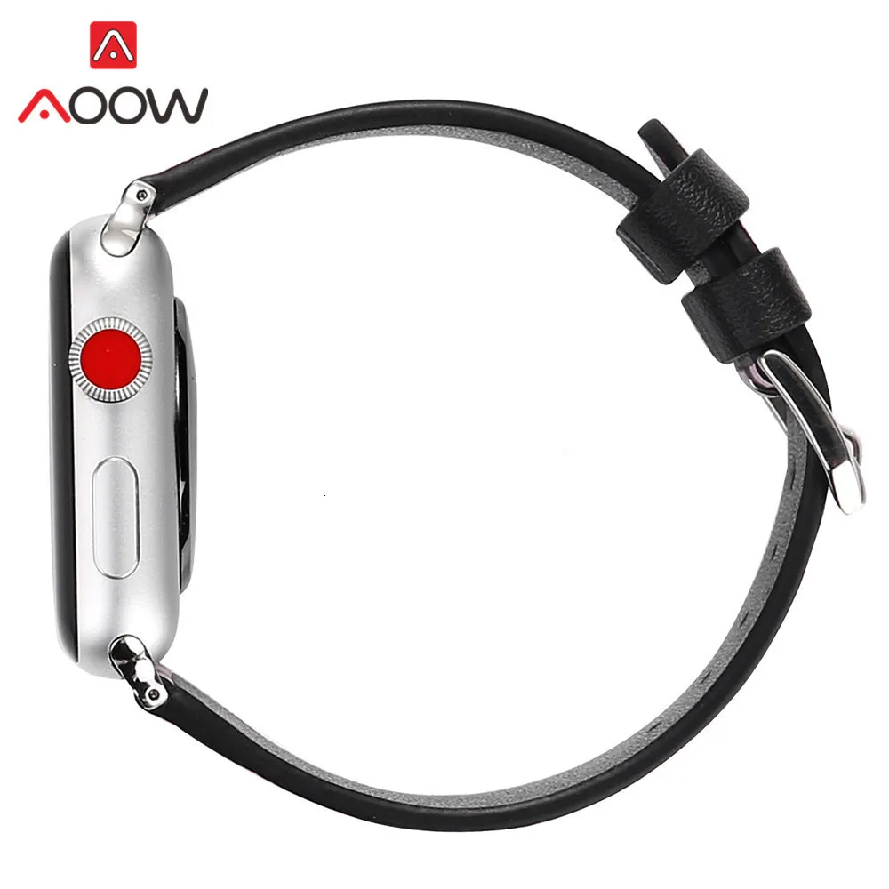 Ремешок для часов из натуральной кожи для Apple Watch 4, 5, 38 мм, 42 мм, 40 мм, 44 мм, с принтом сердца, мужской, женский браслет, ремешок для iwatch 1, 2, 3