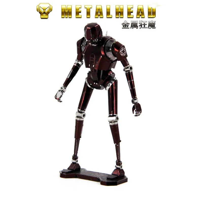 

Love Spell All-Metal Stainless Steel DIY Assembled Model 3D Glue-free Handmade Assembled Color K2s0 Robot