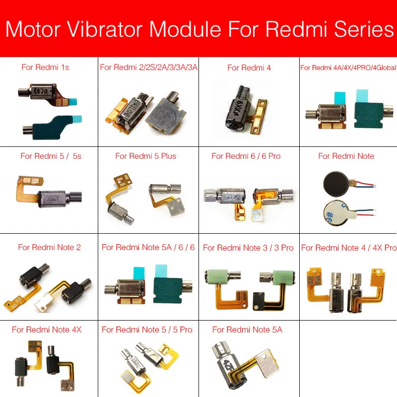 Мотор Вибрационный гибкий кабель для Xiaomi Redmi, примите во внимание, что 1s Singal на 2-портный Dual 2S 2A 3 3S 3A 4 4A 4X5 5S 5A 6 6A Plus Pro Global вибратор