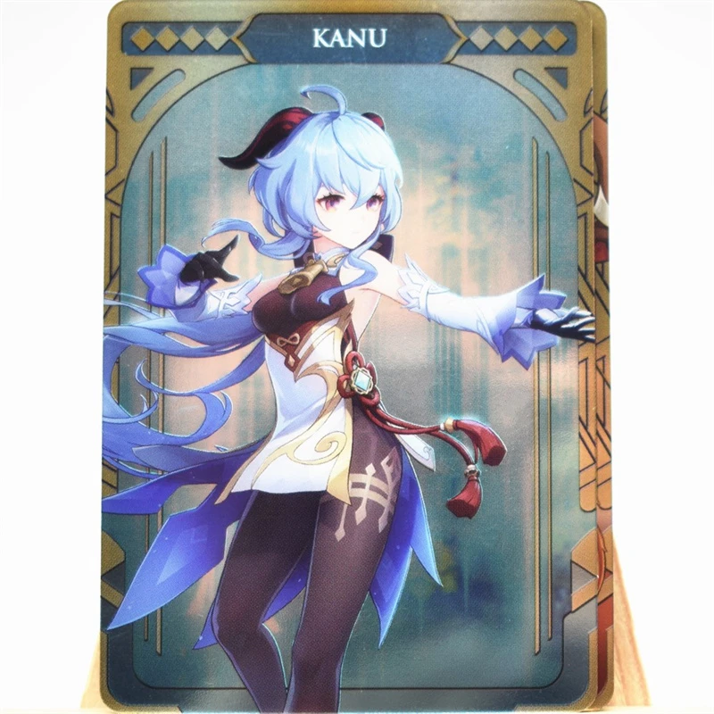 Game Genshin Impact Bandai Metal Card Collection Original Box Blind Box Diluc Klee Keqing 40 Pcs Collector's Edition Lucky Boxs Game Genshin Impact Bandai Metal Card Collection Original Box Blind Box Diluc Klee Keqing 40 Pcs Collector's Edition Lucky Boxs