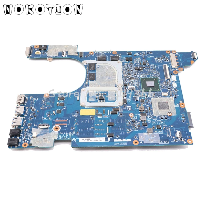 NOKOTION CN-04P57C 4P57C 04P57C для Dell inspiron 15R 7520 Материнская плата ноутбука QCL00 LA-8241P HM77 DDR3 HD7730M GPU