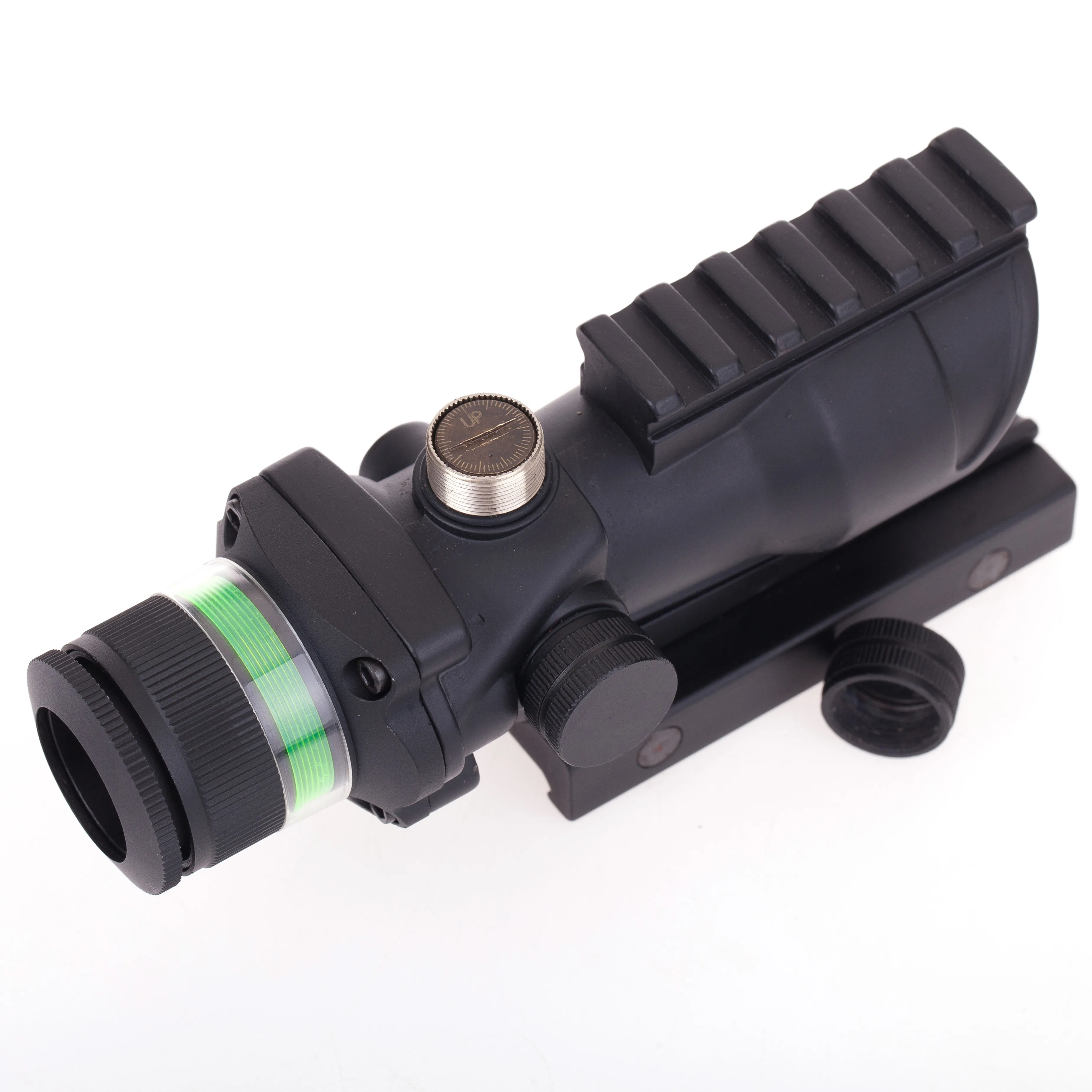 Настоящий источник волокна Оптика Масштабируемая тактическая Acog 4x32 высокого качества прицел Регулируемый Фокусное расстояние для