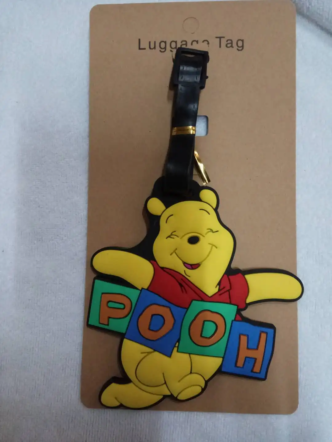 Eeyore Tigger Piglet аниме аксессуары для путешествий багажная бирка на чемодан ID адрес портативный держатель тегов багаж бренд