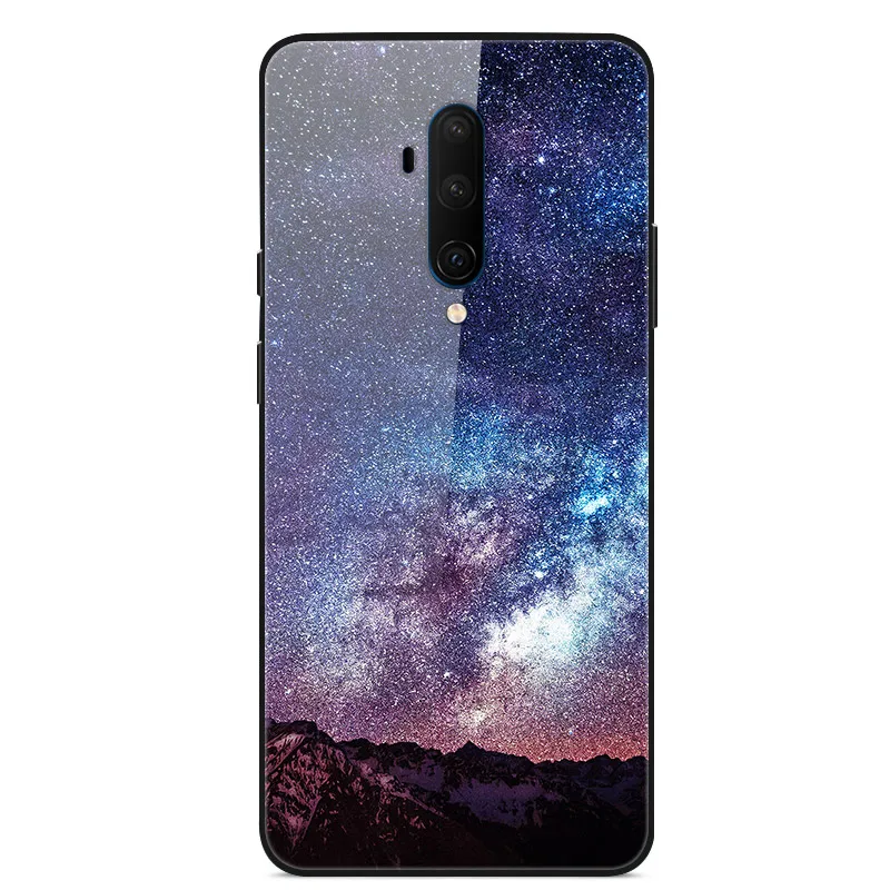 30 Для Oneplus 7 T Pro Чехол из закаленного стекла жесткий чехол для телефона для Oneplus 7TPro TPU бампер чехол s для One plus 7 T 7 T Pro - Цвет: 30