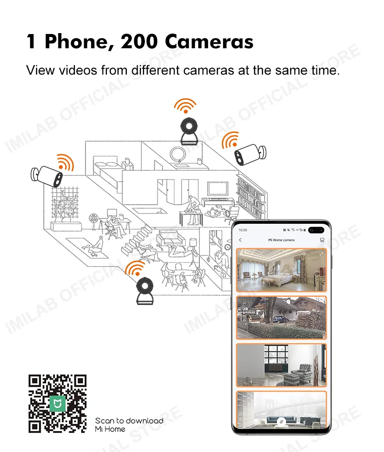 IMILAB A1 Home Security Camera 2K