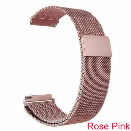 Essidi миланские часы ремешок для samsung Galaxy часы активный магнитный браслет из нержавеющей стали ремешок петля для Galaxy часы Активный - Цвет: Rose pink