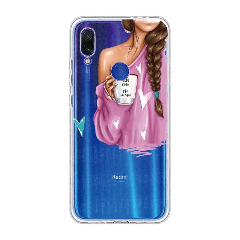 Модный Королевский Стильный чехол для девушек Xiaomi Mi Redmi Note 6 7 8 9 10 Lite Pro Plus мягкий