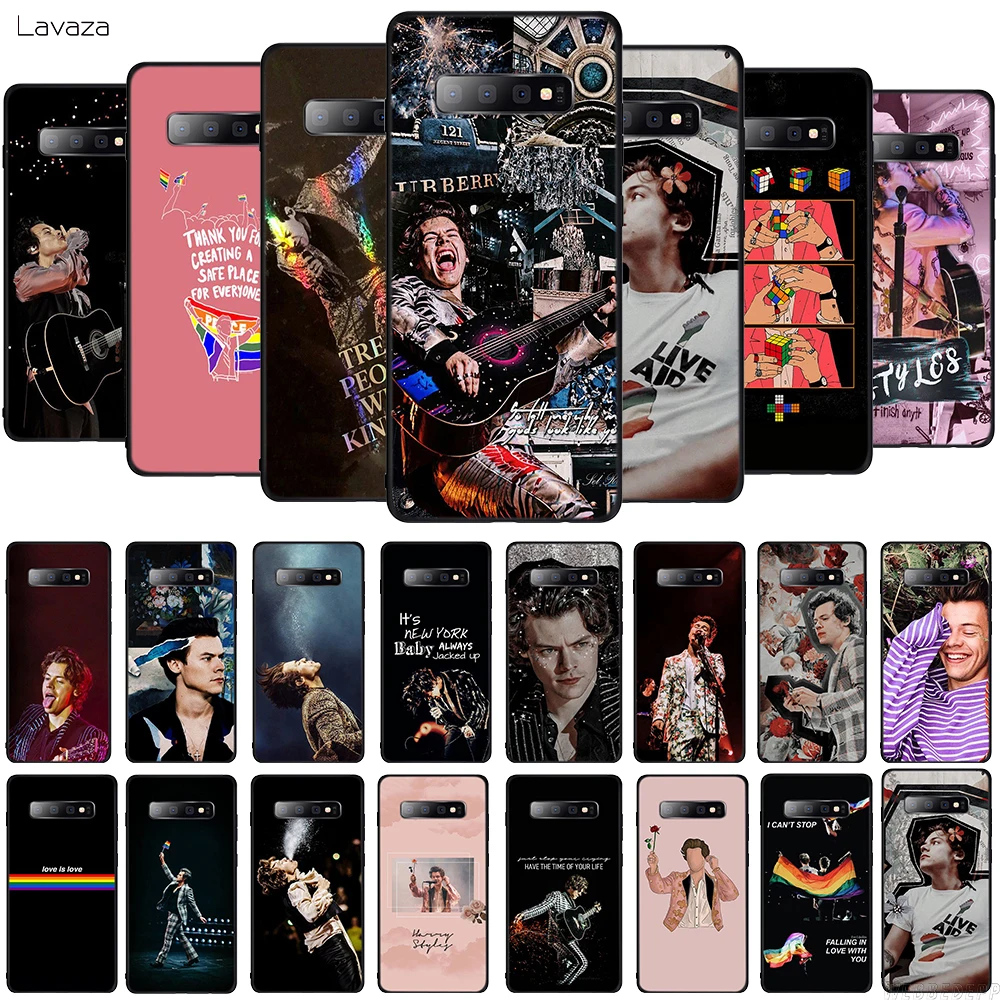 Lavaza One Direction Tattoos Harry Styles ТПУ силиконовый чехол для телефона samsung Galaxy S6 S7 eeege S10e S8 S9 S10