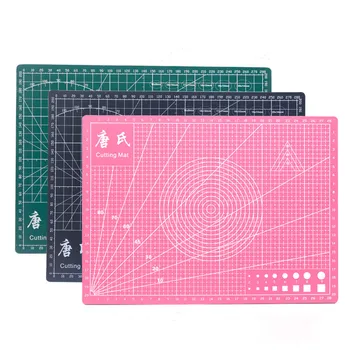 

A4 Cutting Mats Sided Board Self-Healing Cutting Pad Patchwork Tools Manual DIY Self-Healing Grid Cutting