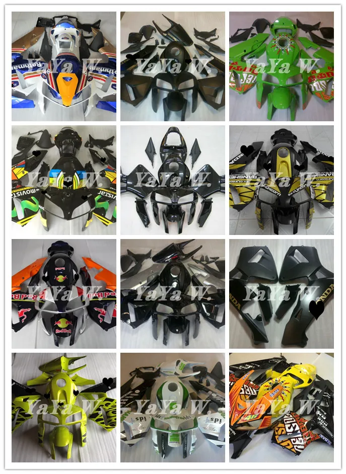 Новый комплект обтекателей для мотоцикла ABS Подходит Honda CBR600RR F5 2005 2006 CBR600 06 600RR
