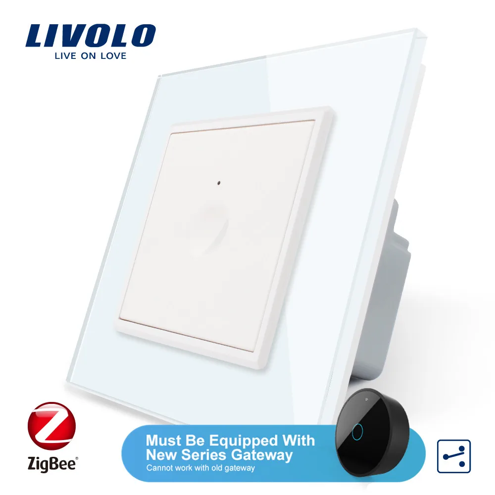 Livolo стандарт ЕС Zigbee умный дом настенный двухполосный сенсорный выключатель, сенсорный Wi-Fi управление приложением, google Home, Alexa, управление эхом