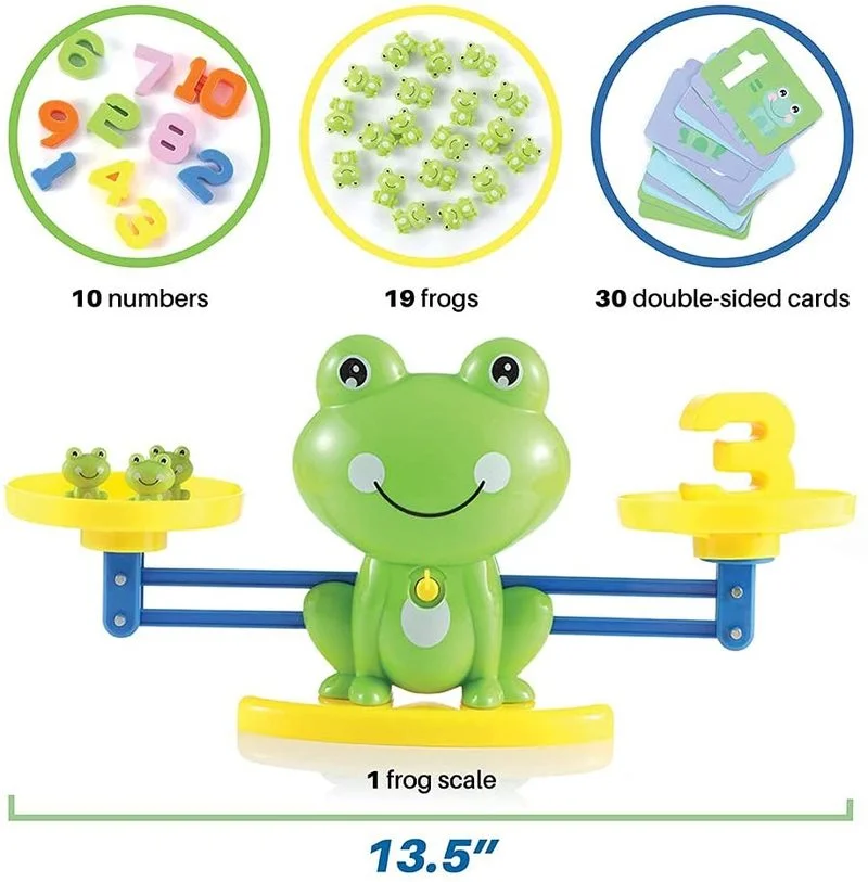 Balance Math Game Educational Toys  STEM Learning Material Counting Toys - Fun Scale Balancing Toy Set for Boys Girls Xmas Gift 5