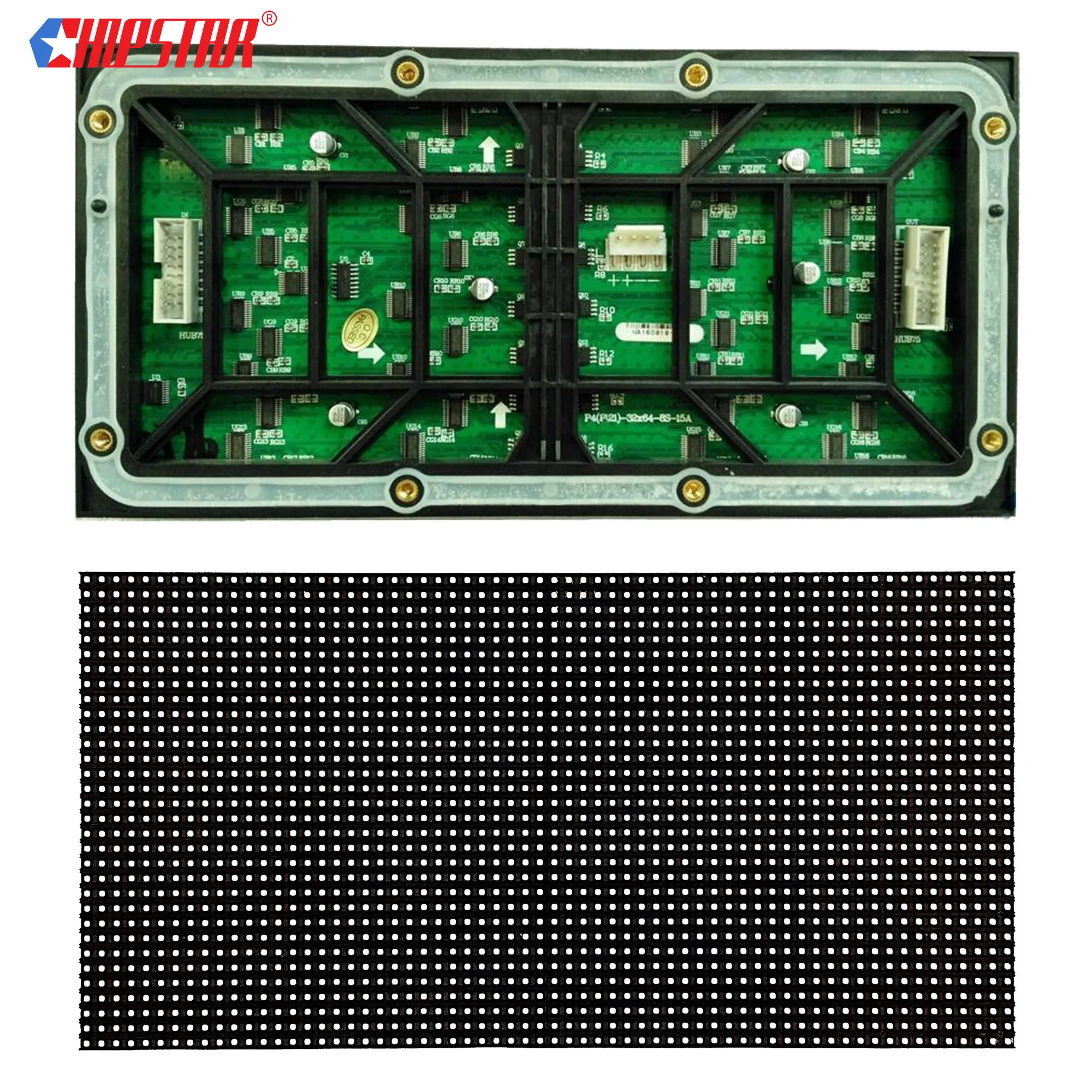 Outdoor Fixed Installation Billboard Screen Full Color P4 LED Module 256mm*128mm Advertising Display | Лампы и освещение