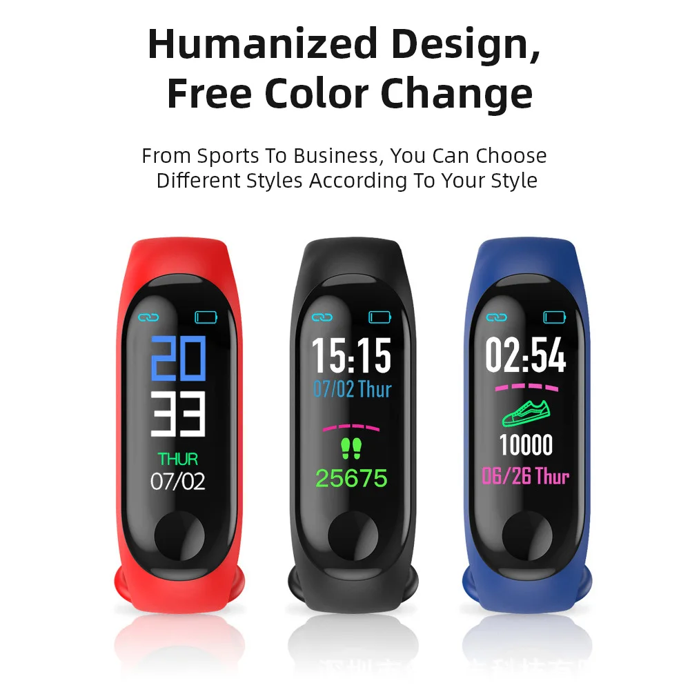 Heart Rate Smart Watch Men Bracelet Sports Weather Forecast Monitor Wristband Portable Bluetooth For iPhone XS Android GPS Women