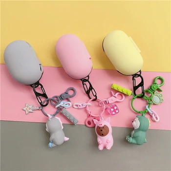 

Cute Bear Silicon Cover for Samsung Galaxy Buds+ Plus 2020 Bluetooth Earphone Case for Samsung Galaxy Buds 2019 Portable Decor