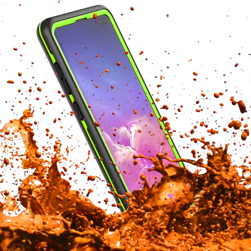 SAMSUNG Galaxy S10+ Водонепроницаемый чехол для телефона Дайвинг фотосессия 3 анти-защитный чехол SAMSUNG S10plus6. 4-дюймовый