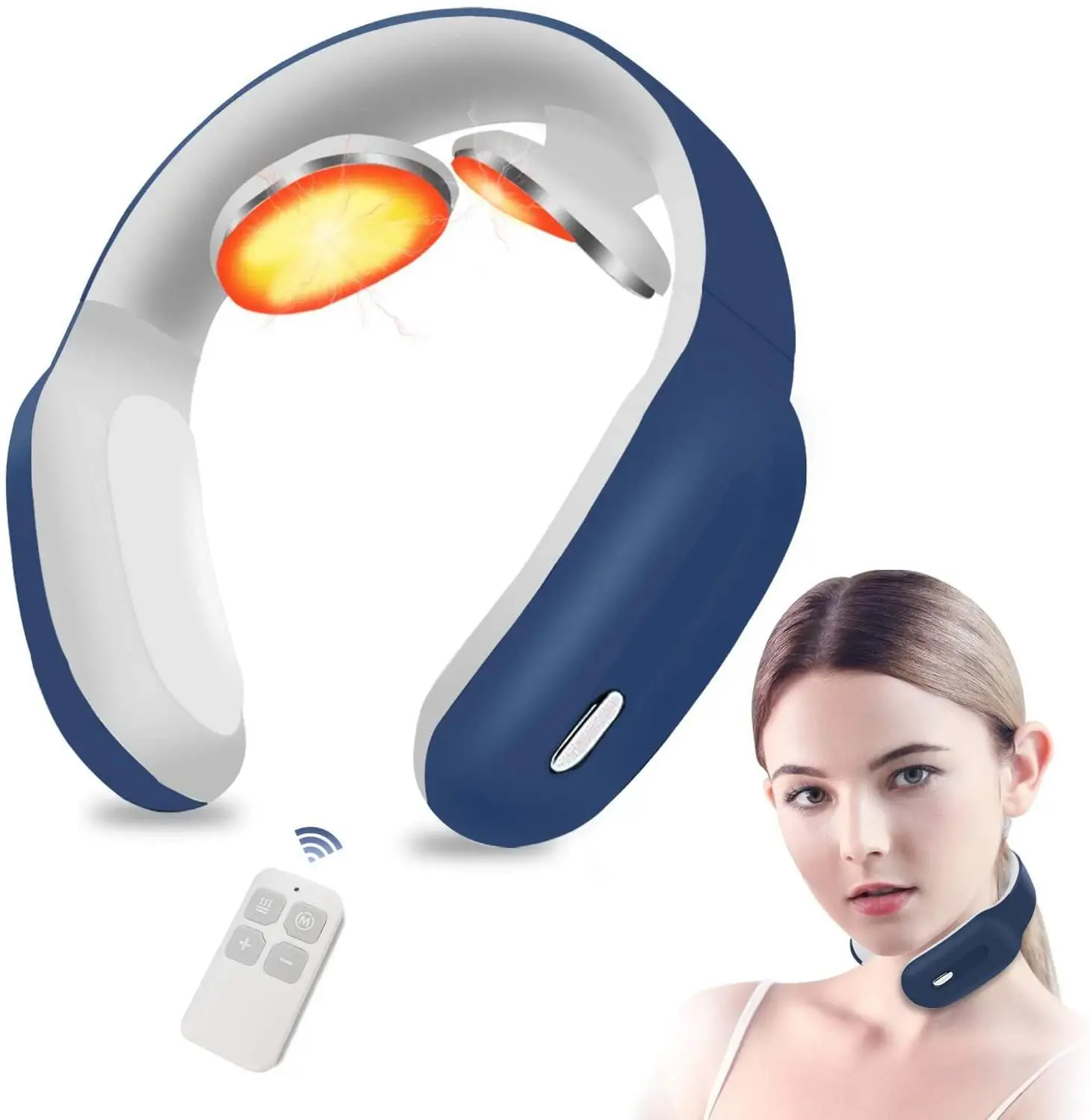 Smart Neck and Shoulder Massager PGG Cervical Vertebra Physiotherapy Massager Electric Pain Relief Tool Health Care Relaxation