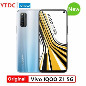 

Original Vivo iQOO Z1 5G 6GB 128GB MediaTek 1000 Plus Mobile Phone Celular 4500mAh 44W Charging 144Hz Refresh Rate Cell phone