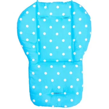 blue Матрац для детской коляски, хлопковая Подушка, детский обеденный стул, хлопок, Yoya, детская коляска, уплотненные аксессуары - Цвет: blue