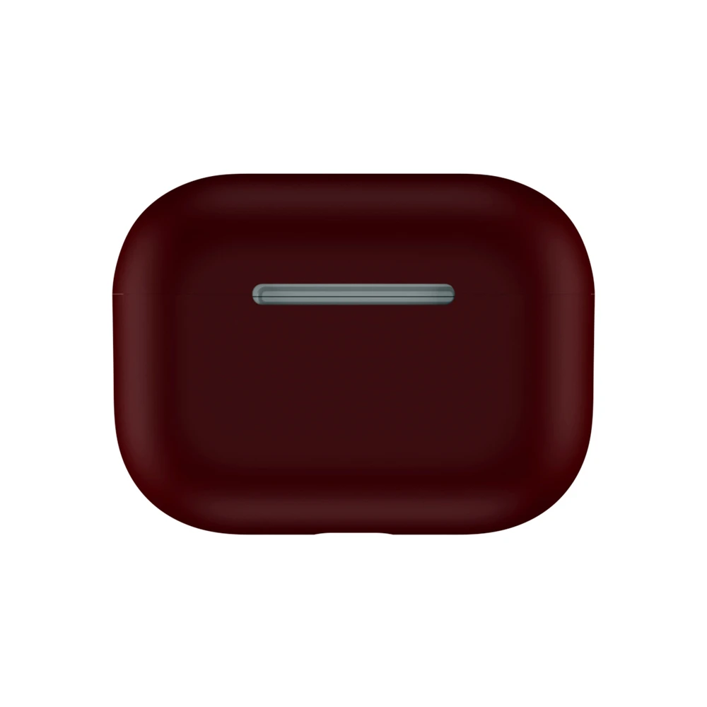 Защита для наушников для AirPods Pro чехол силиконовый чехол беспроводной Bluetooth наушники защитный чехол против царапин ультра-тонкий - Цвет: Черный