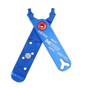 

Aluminium Alloy Cycling Bike Repair Chain Plier Master Link Clamp Removal Tool Lightweight Open Close Portable Multifunction