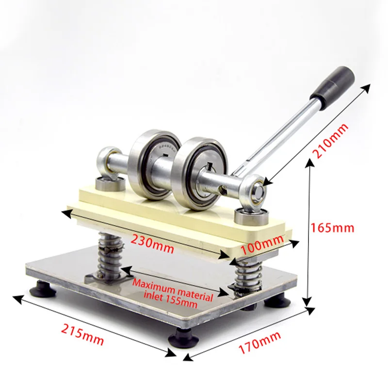 SMVAUON двухколесный ручной станок для резки кожи фотобумага ПВХ/Эва лист формы резак DIY кожа высечки машина высечки