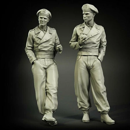 1/35 старинный стоячий воин в ранние войны фотоэлементы миниатюрный gk разборка
