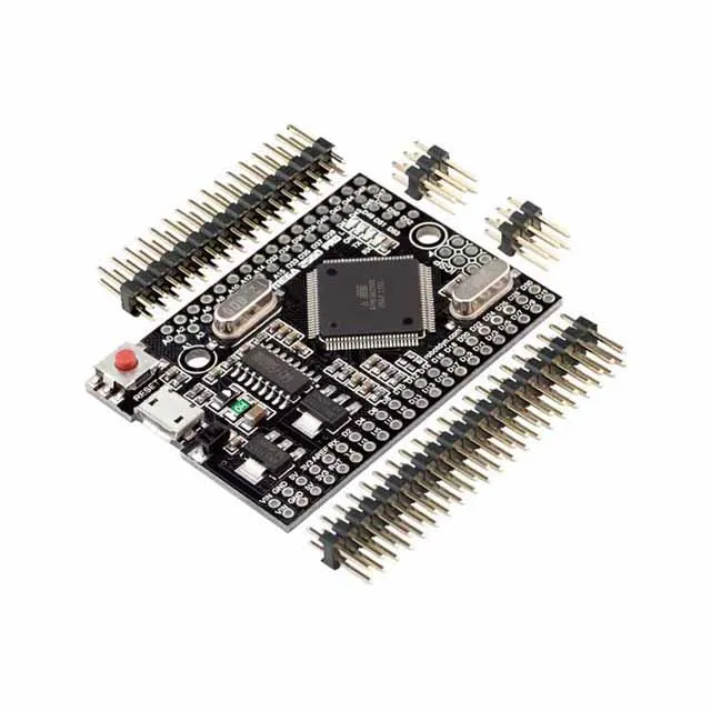 

A12-- Mega 2560 PRO (Embed) CH340G/ATmega2560-16AU with male pinheaders. Compatible For Arduino Mega 2560.