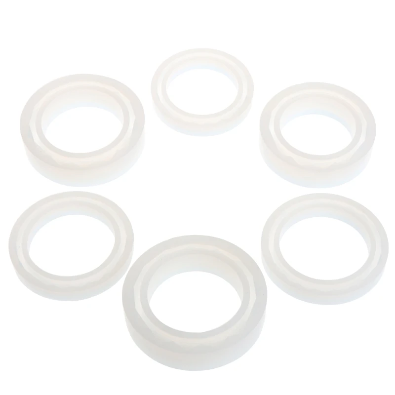 

Round Silicone Mold Resin Bracelet Bangle For DIY Jewelry Casting Mould Tools