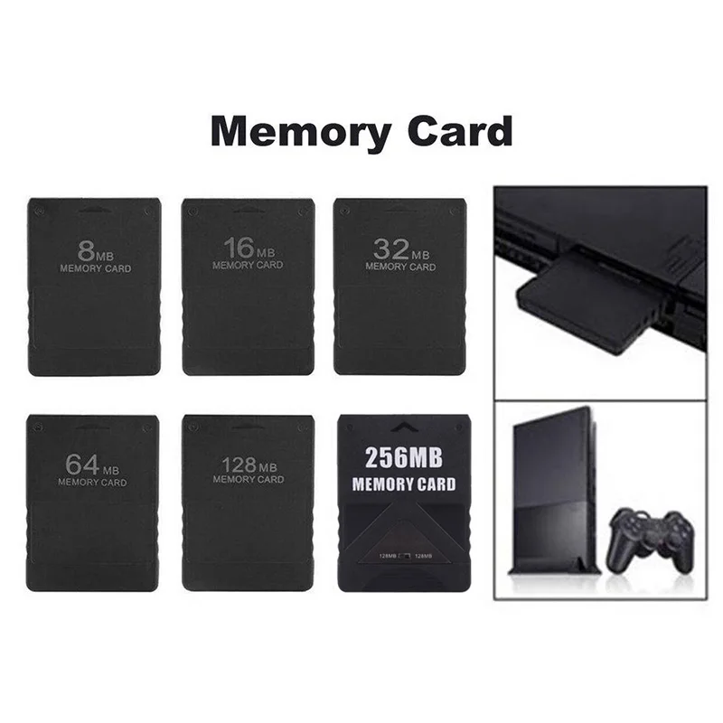 For Playstation 2 Extended Card Memory Card Save Game Data Stick Module For Sony PS2 SD card 8M/16M/32M/64M/128M/256M
