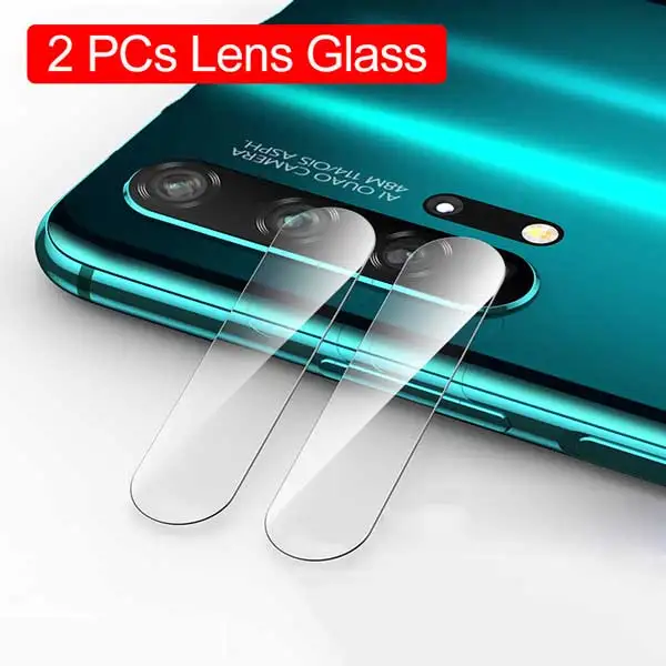lens film no metal Задняя камера протектор для huawei Honor 20 Pro 20i чехол металлический объектив камеры защитное кольцо крышка Закаленное стекло пленка для Honor20 - Цвет: lens film no metal