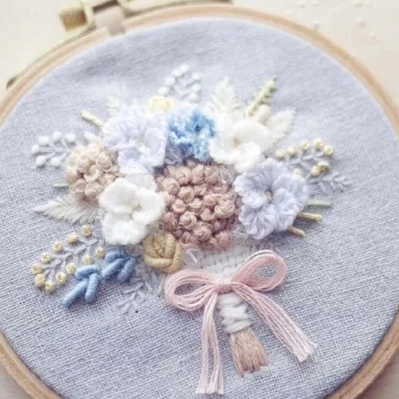 embroidery kit Magic Embroidery Pen Print for Embroidery Hand Embroidery Kits Embroidery