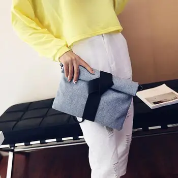 

Autumn New Fashion Women PU Leather Bow Shoulder Crossbody Bag Handbag Clutch Bag Tote