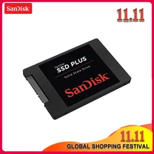 sandisk SSD PLUS 240GB SATA 3 2,5 дюймов Внутренний твердотельный накопитель HDD жесткий диск HD SSD ноутбук PC SSD 480GB